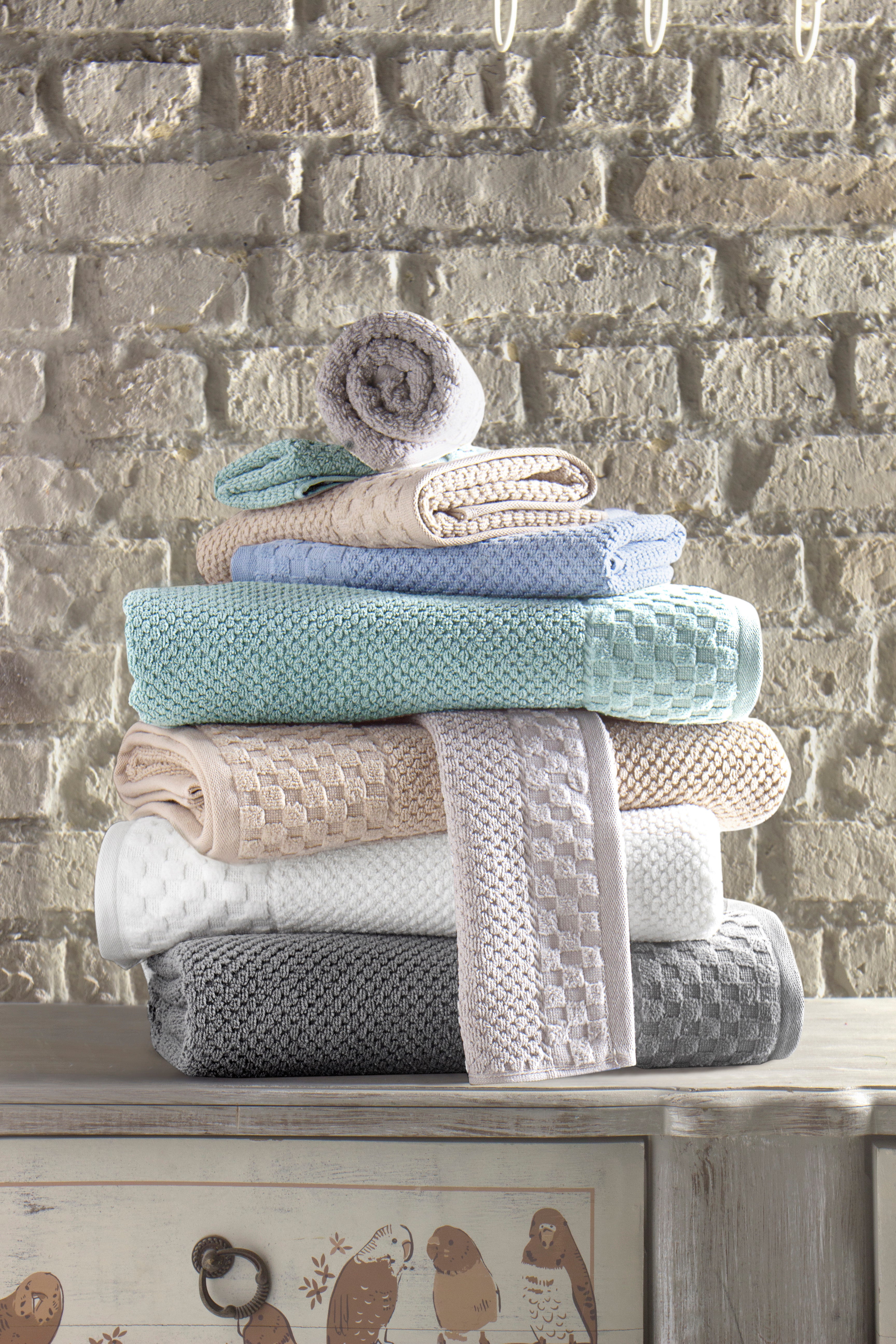 Classic Turkish Towels Genuine Cotton Boston 6 Piece Set, 27X55,16X27,12X12  - Kroger