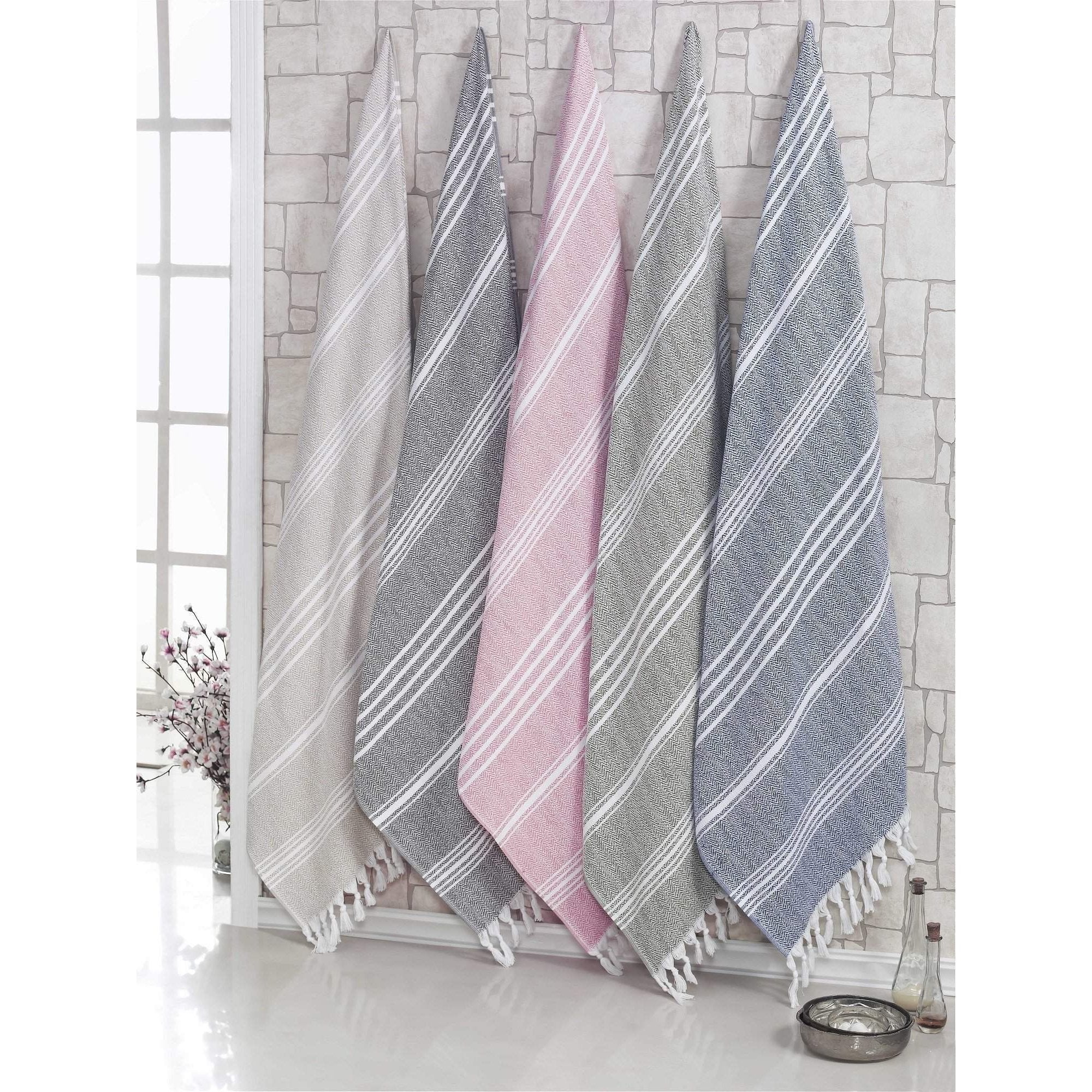 Peshtemal Turkish Cotton Bath Towel - Classic Turkish Towels