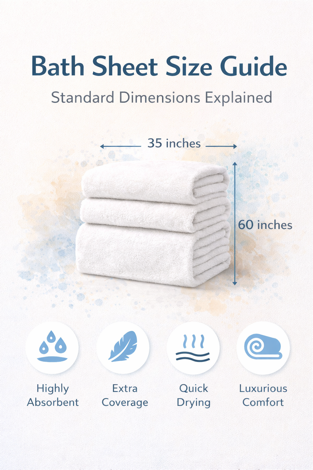 What Size Is a Bath Sheet? Standard Dimensions, Benefits, and Buying Tips