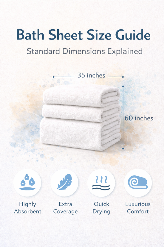 What Size Is a Bath Sheet? Standard Dimensions, Benefits, and Buying T ...