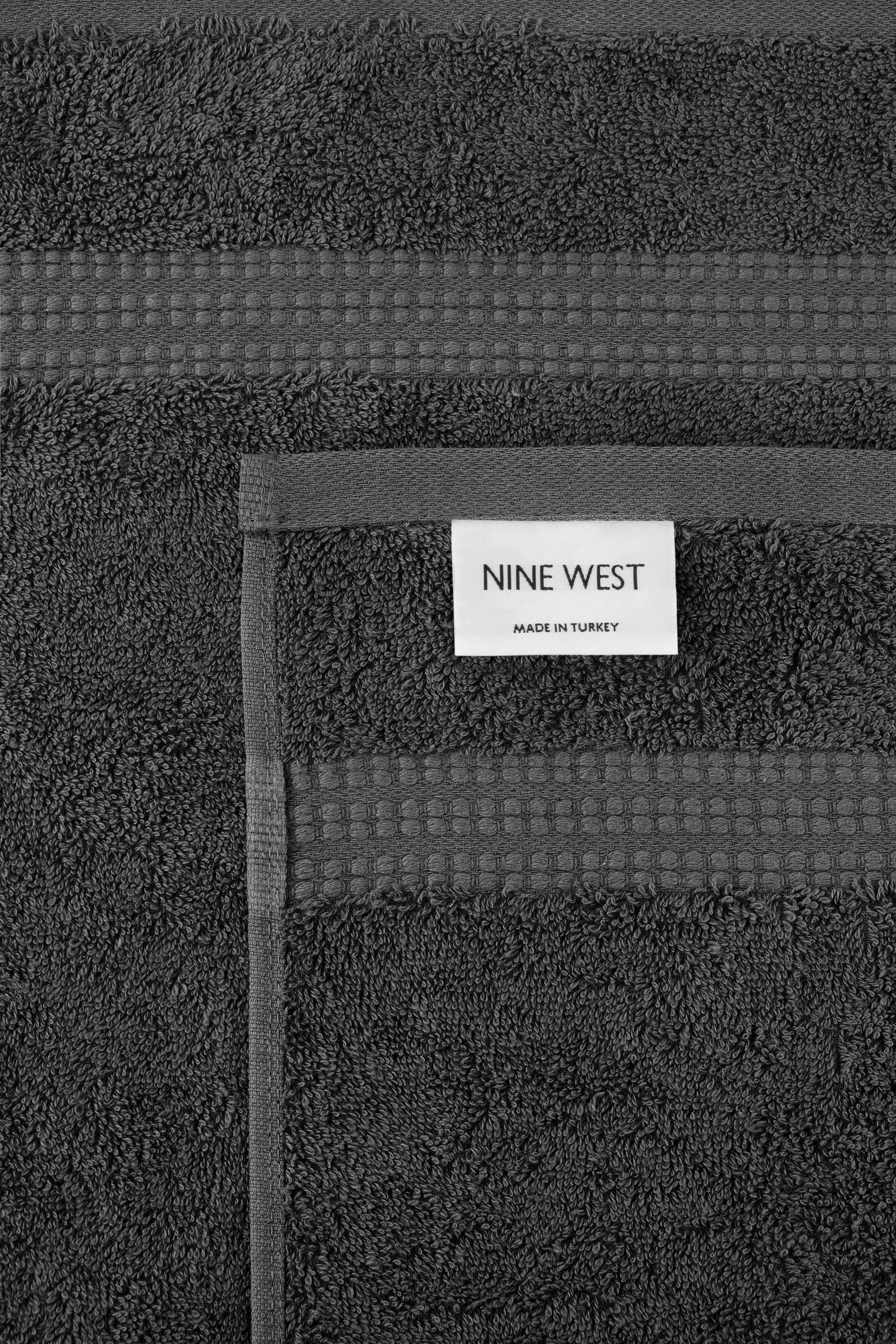 Nine West - Glare Premium Luxury 6 Pc Bale Pack Towel Set- 100% Turkish Cotton