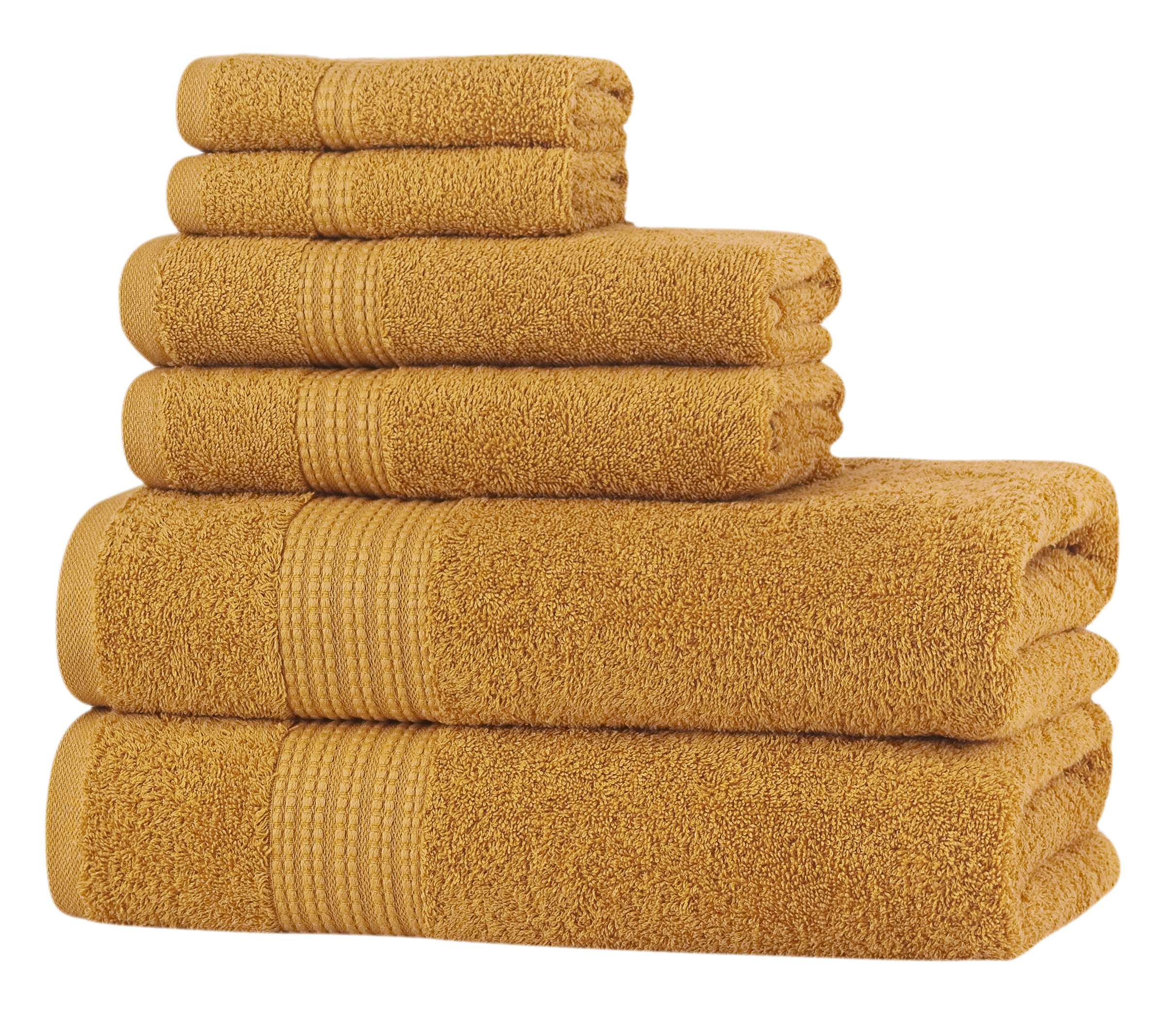 Nine West - Glare Premium Luxury 6 Pc Bale Pack Towel Set- 100% Turkish Cotton