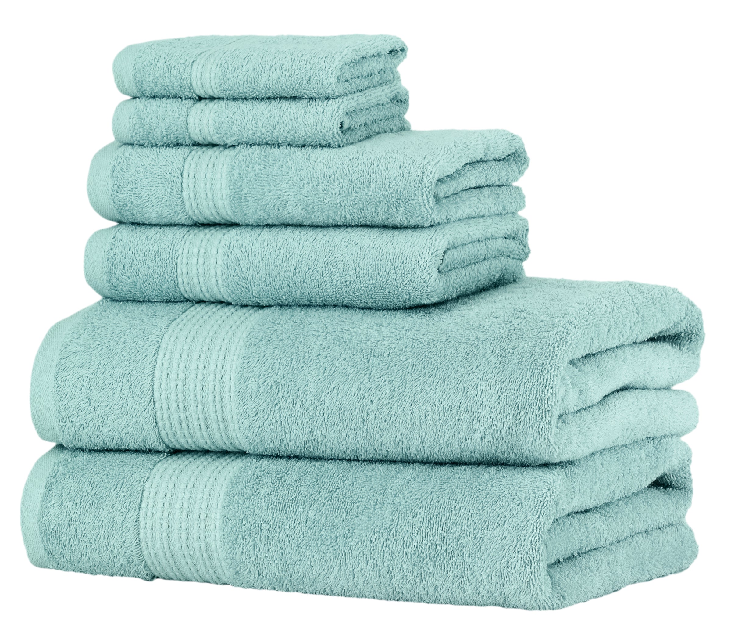 Nine West - Glare Premium Luxury 6 Pc Bale Pack Towel Set- 100% Turkish Cotton