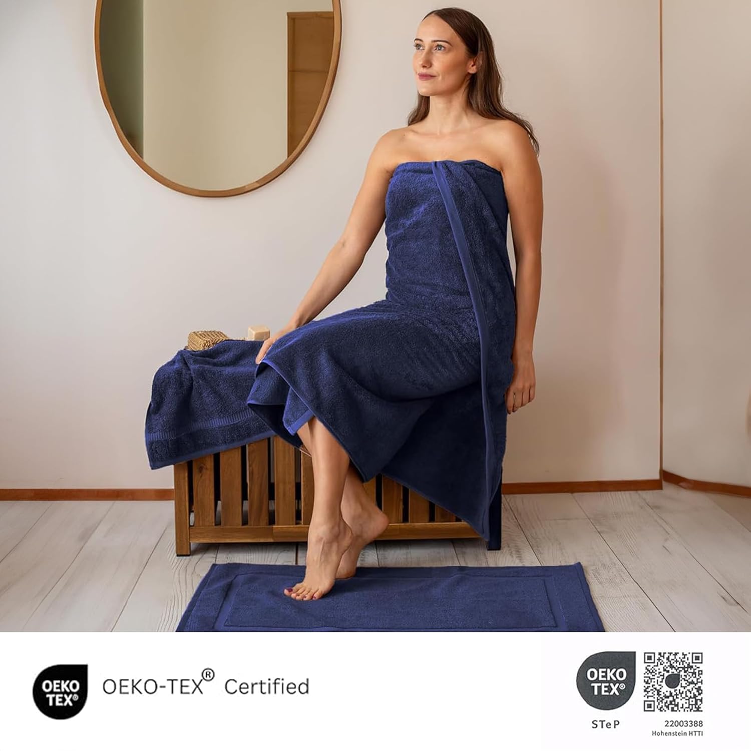 Premium Turkish Cotton Jumbo Bath Sheet Towel 40X80" - Classic Turkish Towels