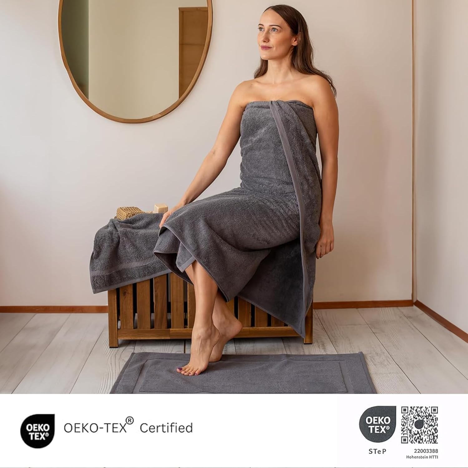 Premium Turkish Cotton Jumbo Bath Sheet Towel 40X80" - Classic Turkish Towels