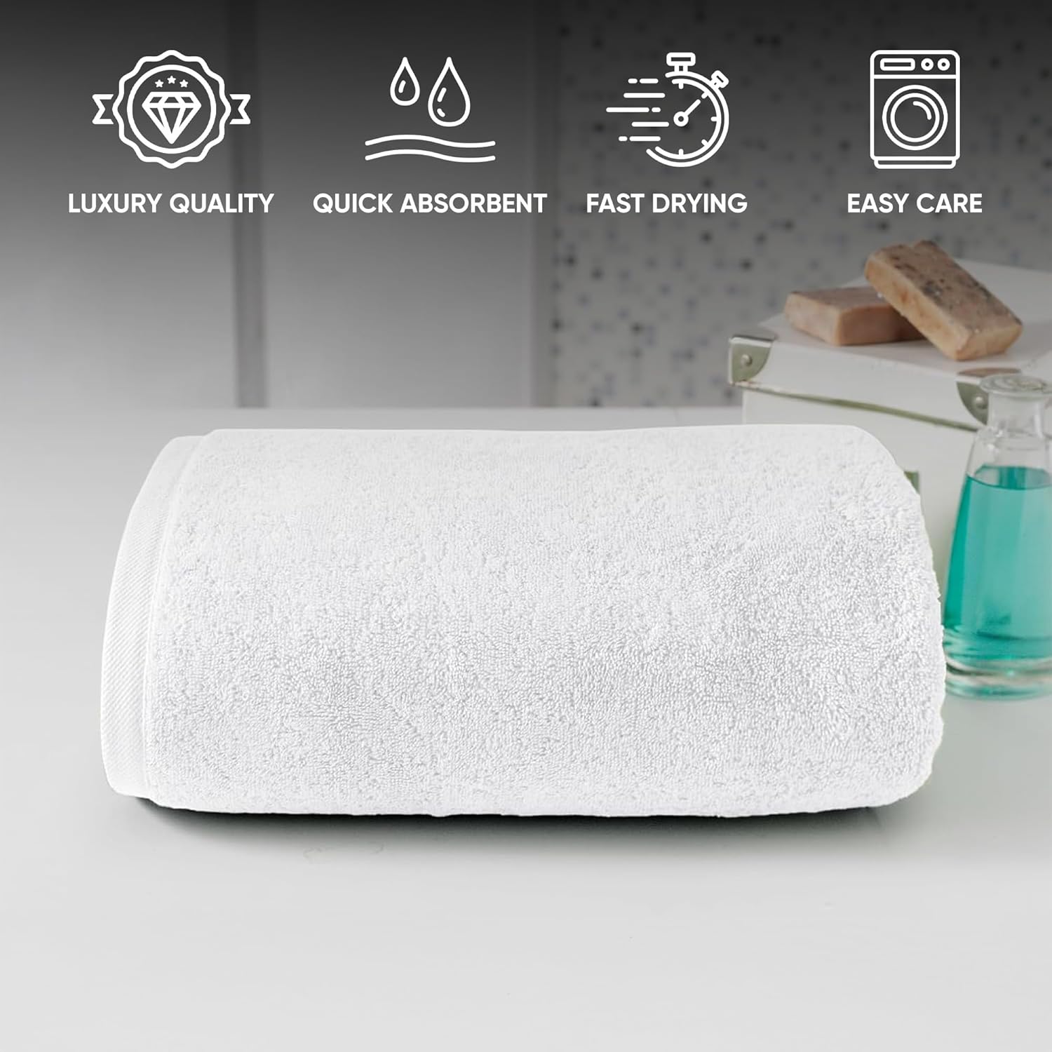 Premium Turkish Cotton Jumbo Bath Sheet Towel 40X80" - Classic Turkish Towels