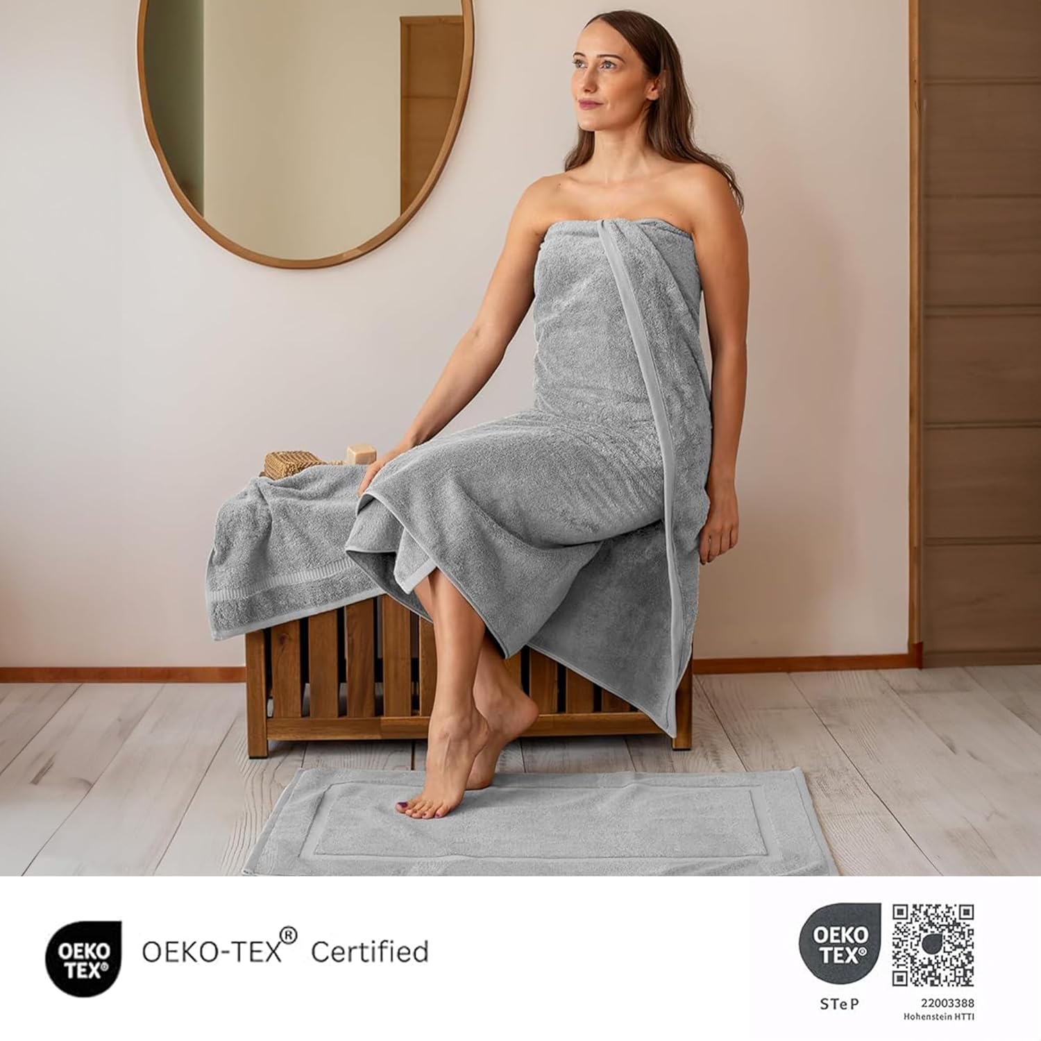 Premium Turkish Cotton Jumbo Bath Sheet Towel 40X80" - Classic Turkish Towels