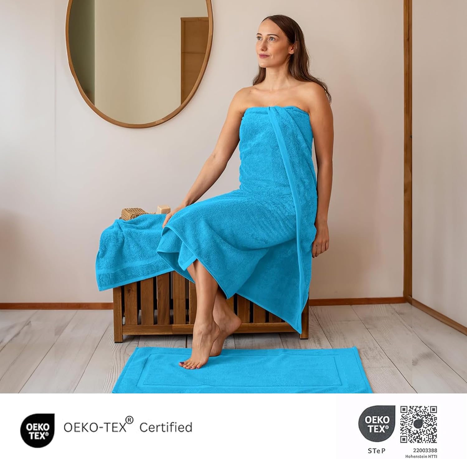 Premium Turkish Cotton Jumbo Bath Sheet Towel 40X80" - Classic Turkish Towels