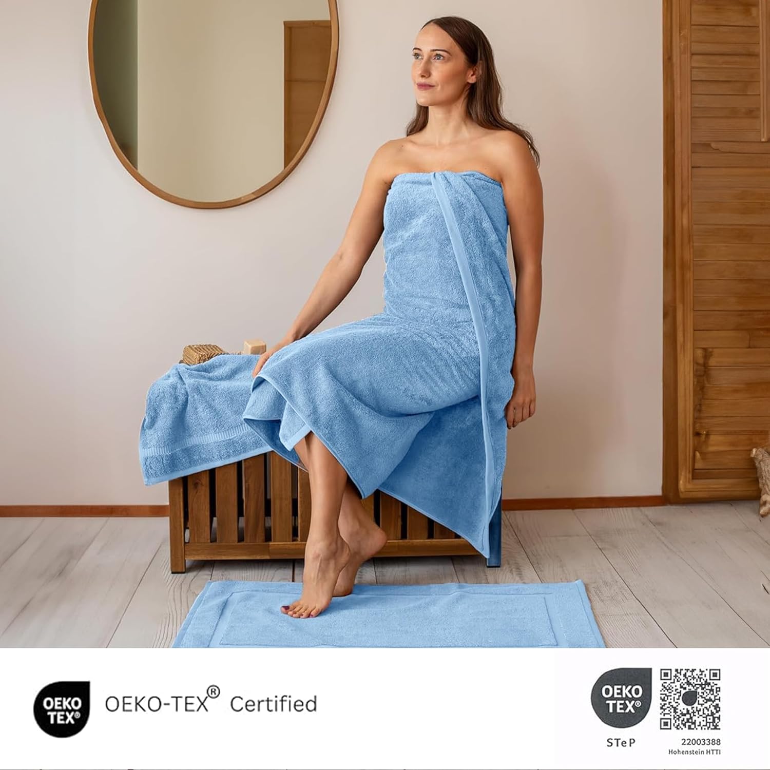 Premium Turkish Cotton Jumbo Bath Sheet Towel 40X80" - Classic Turkish Towels