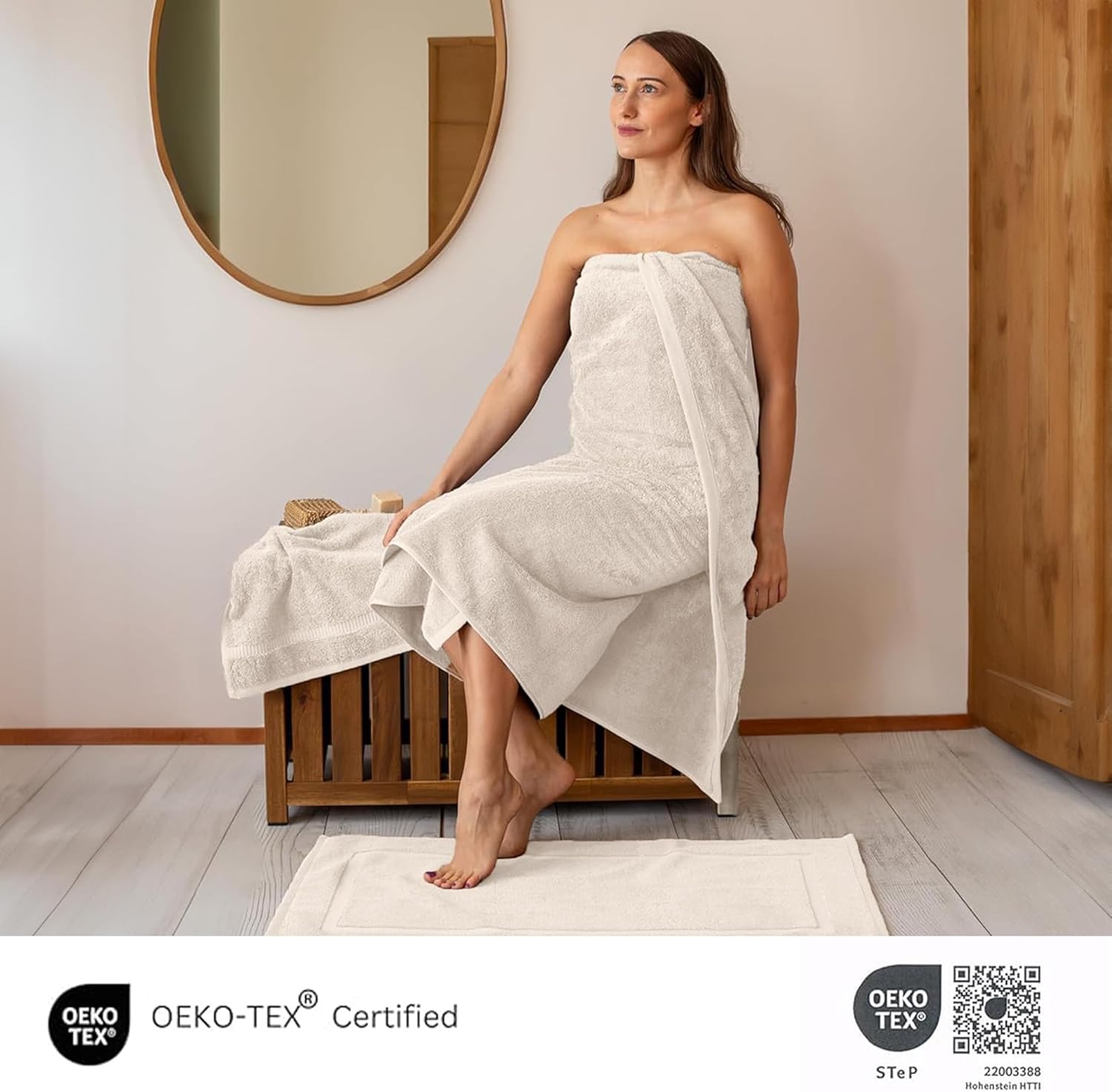 Premium Turkish Cotton Jumbo Bath Sheet Towel 40X80" - Classic Turkish Towels