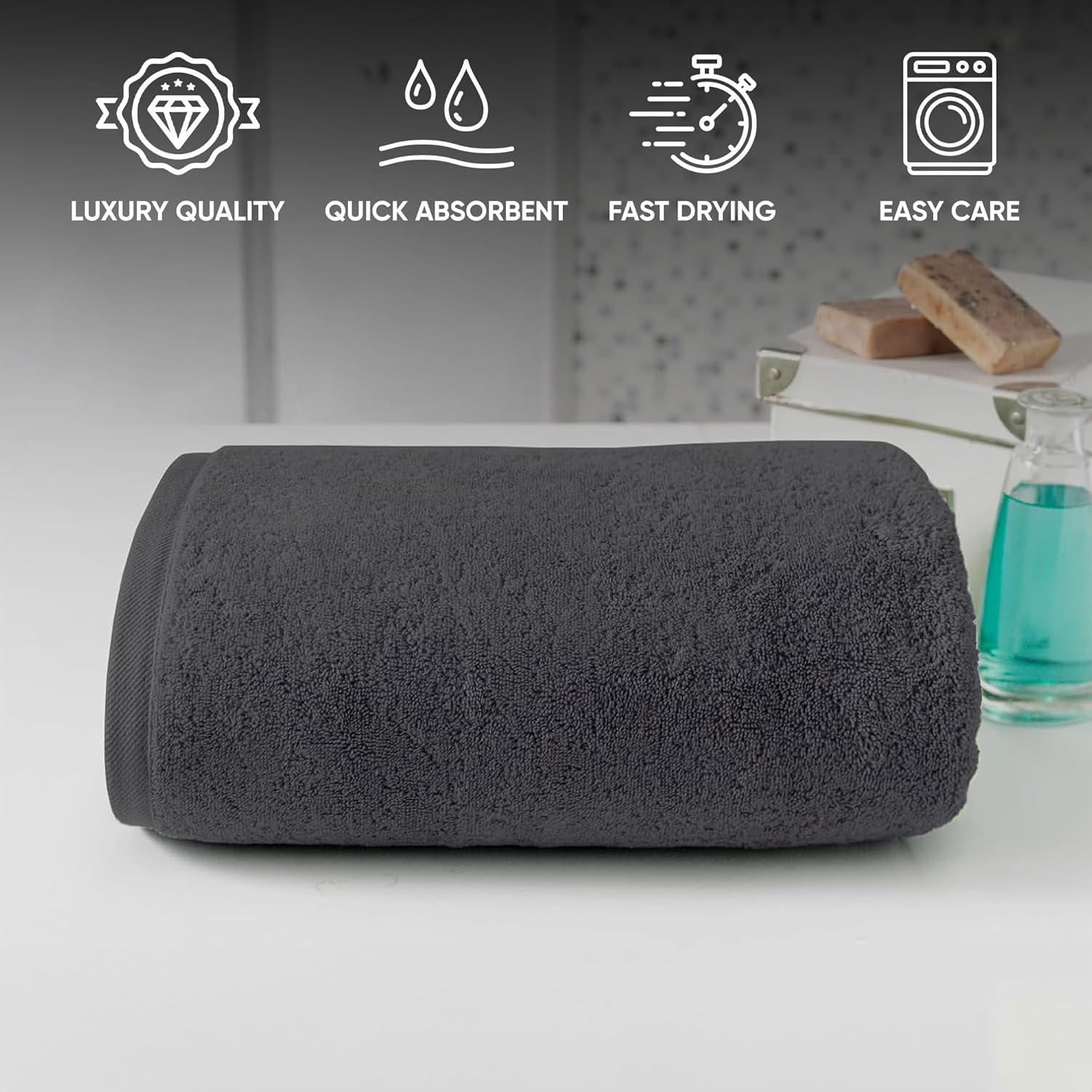 Premium Turkish Cotton Jumbo Bath Sheet Towel 40X80" - Classic Turkish Towels