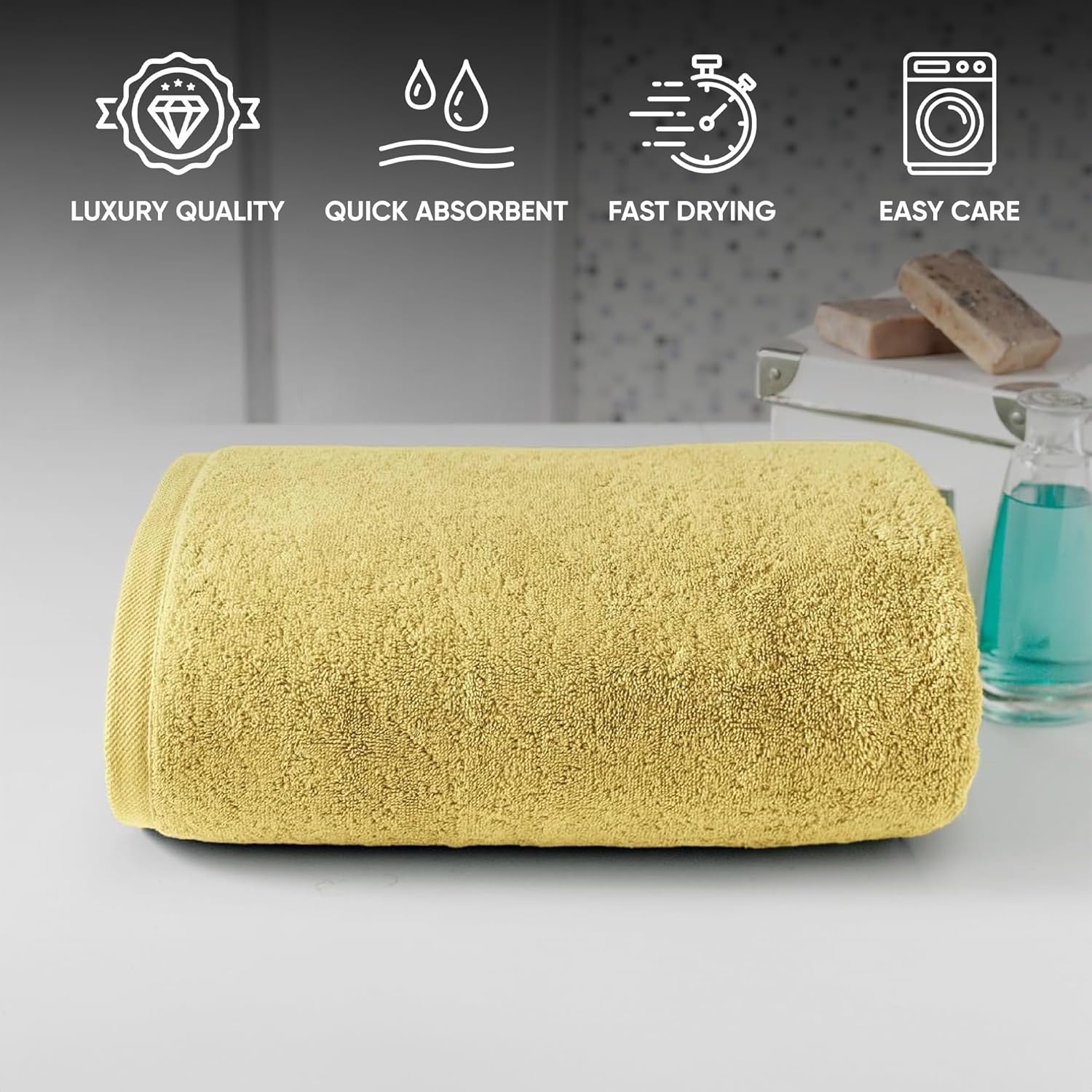 Premium Turkish Cotton Jumbo Bath Sheet Towel 40X80" - Classic Turkish Towels
