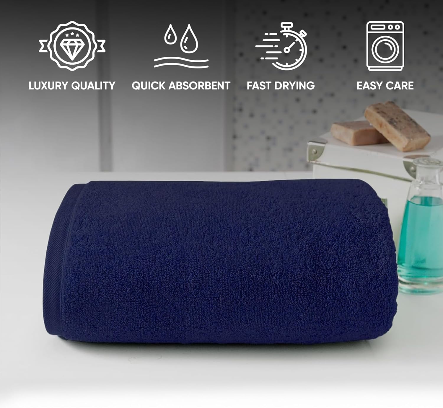 Premium Turkish Cotton Jumbo Bath Sheet Towel 40X80" - Classic Turkish Towels