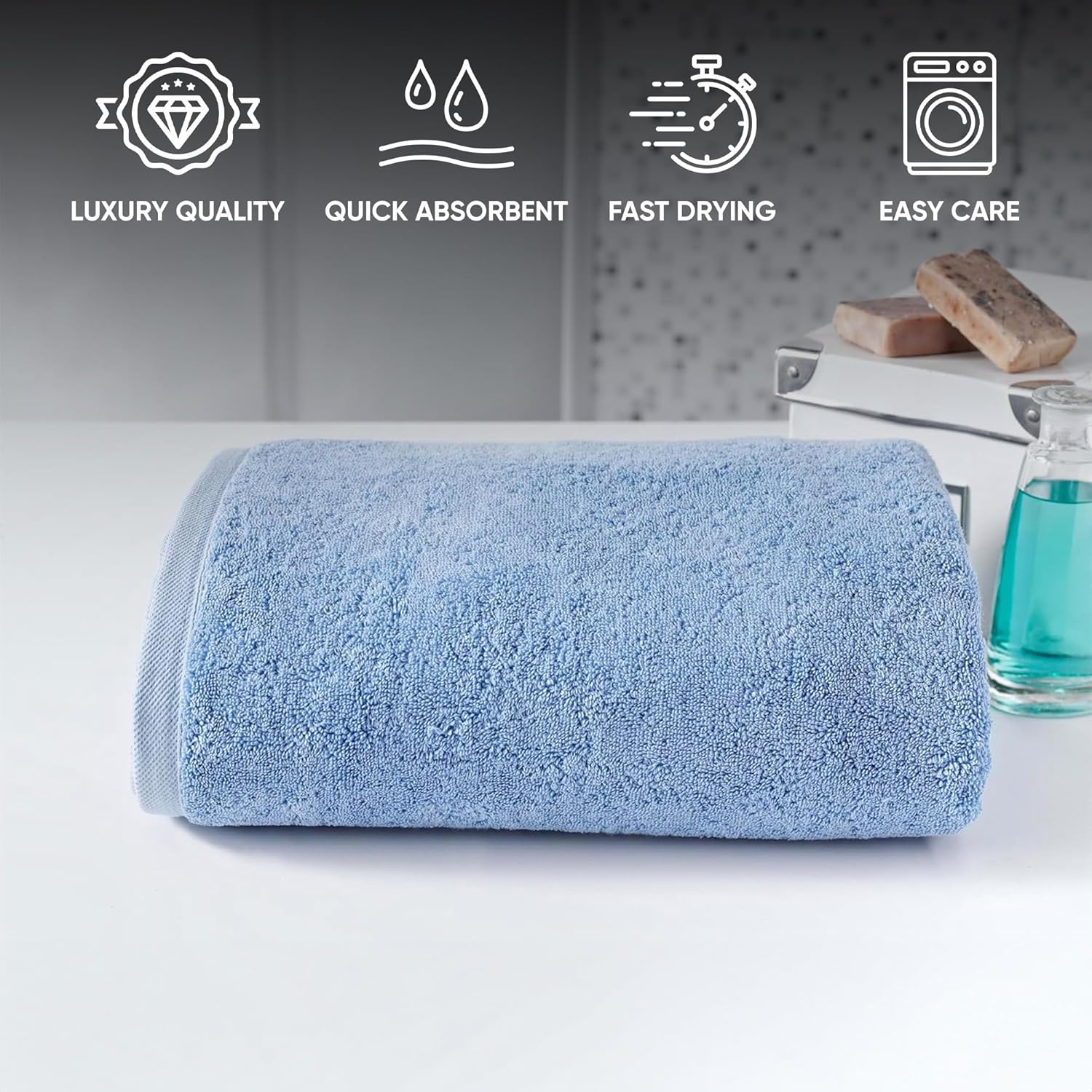 Premium Turkish Cotton Jumbo Bath Sheet Towel 40X80" - Classic Turkish Towels
