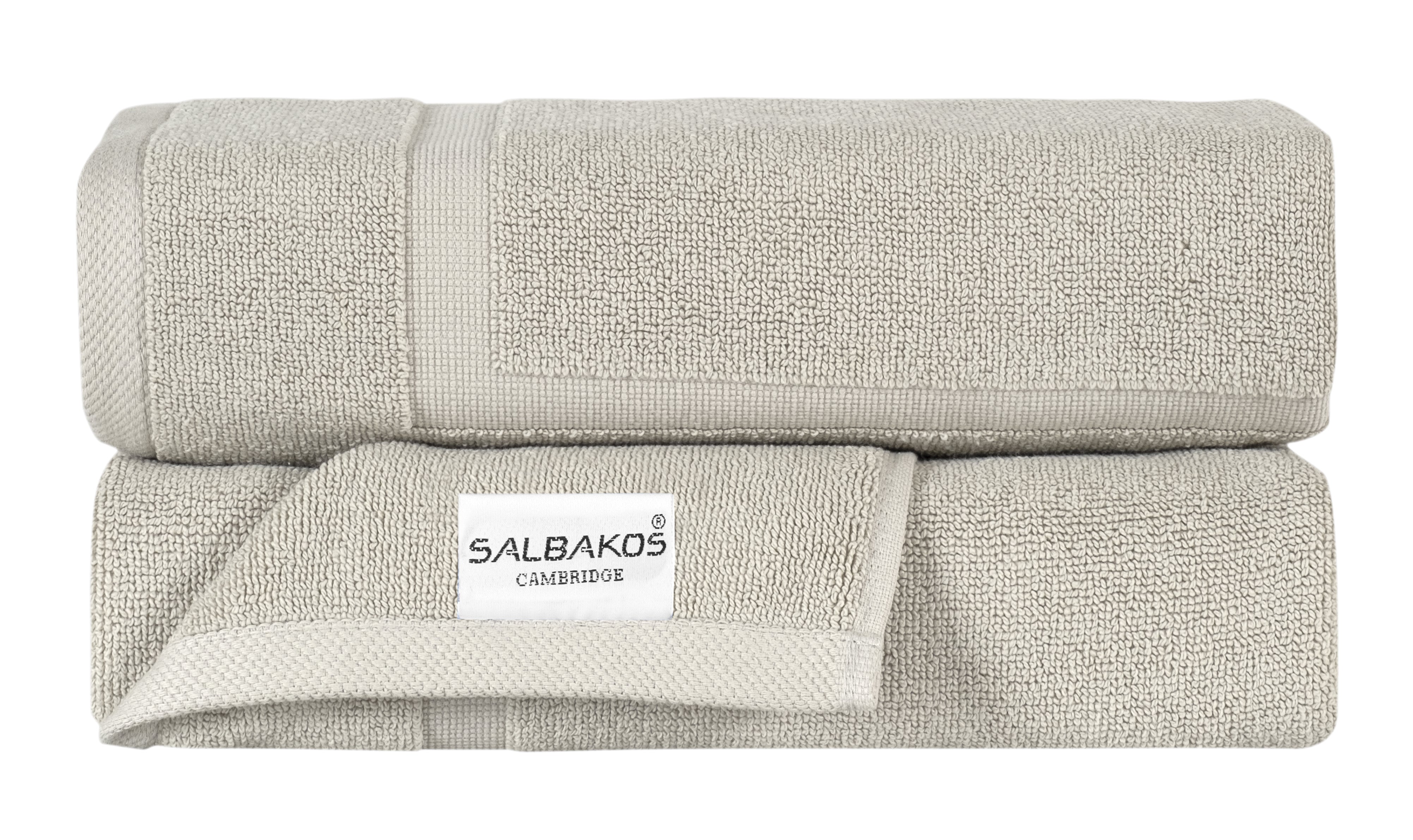Cambridge Panel Bath Mats Pack of 2, Turkish Cotton Hotel & Spa Bath Rug Set, 900 GSM, 20"x34" - Classic Turkish Towels