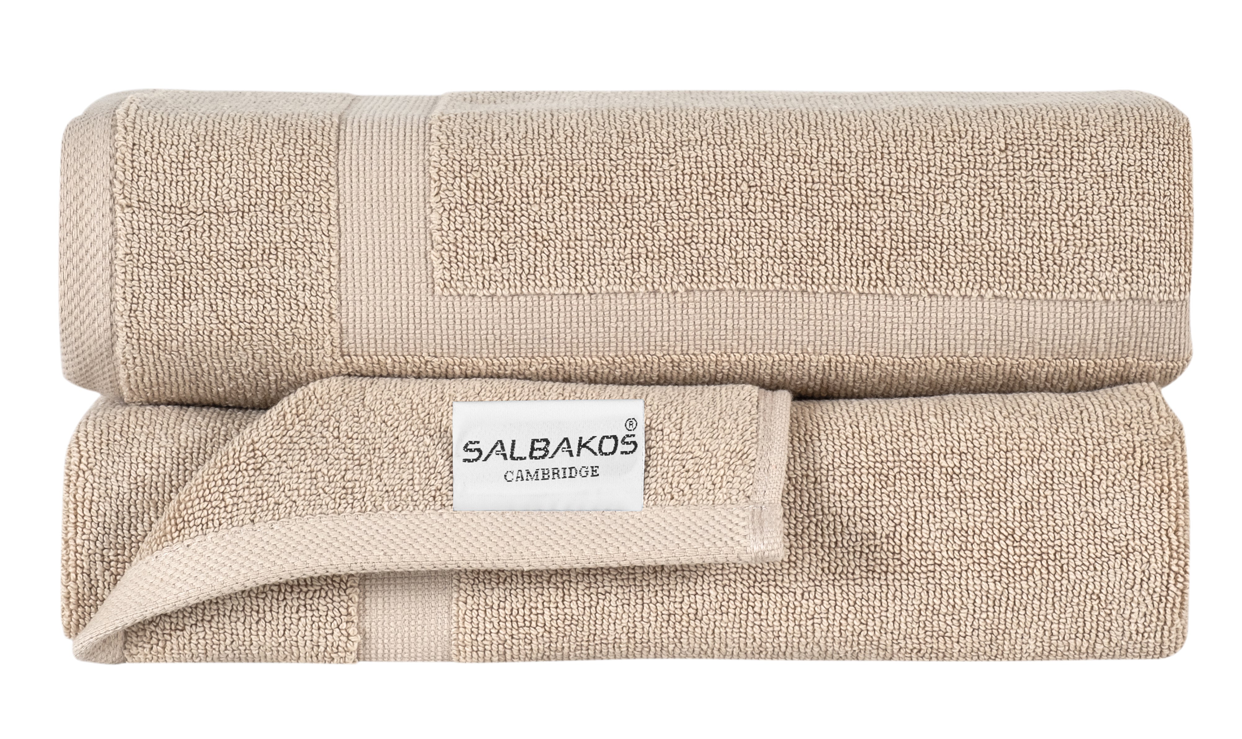 Cambridge Panel Bath Mats Pack of 2, Turkish Cotton Hotel & Spa Bath Rug Set, 900 GSM, 20"x34" - Classic Turkish Towels