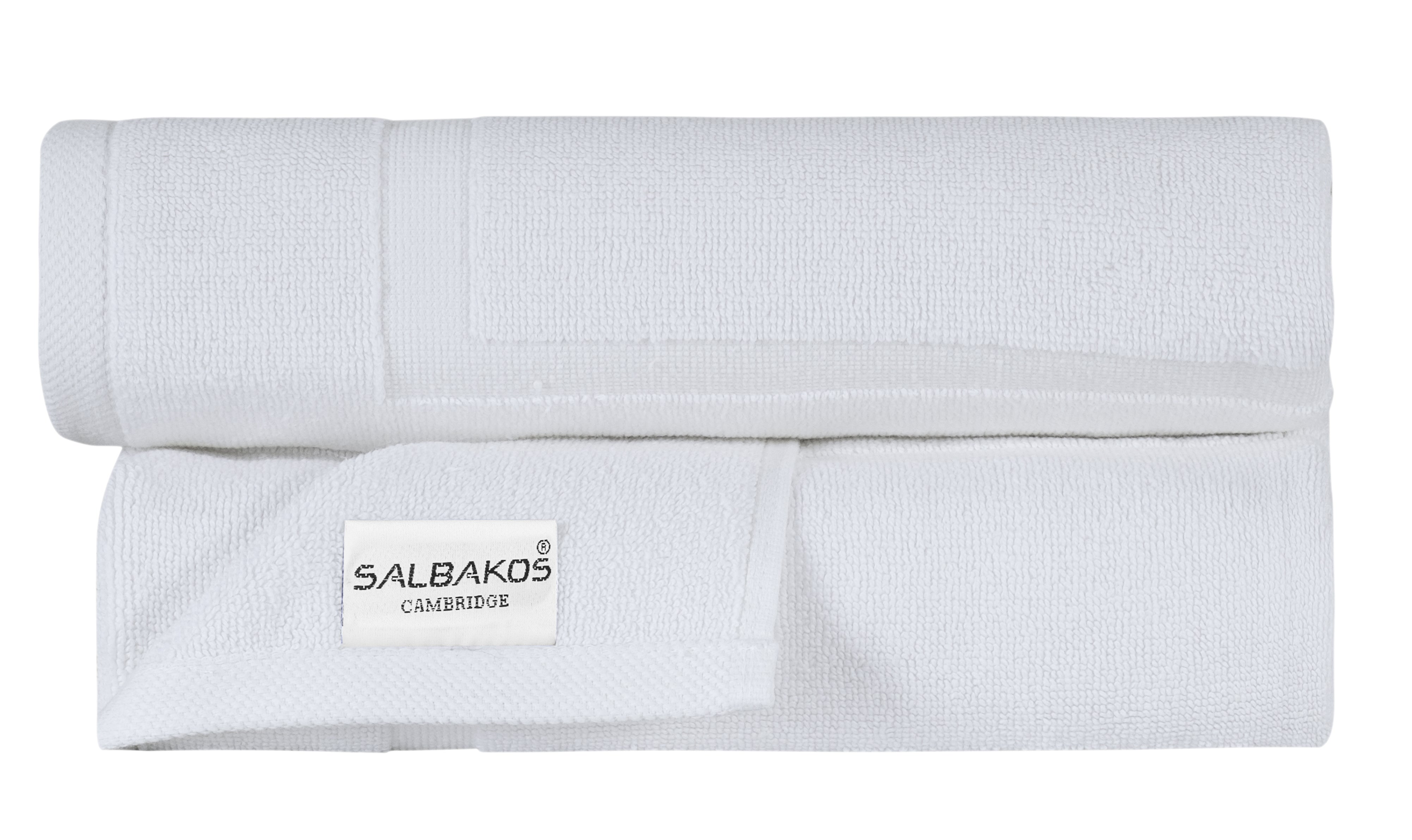 Cambridge Panel Bath Mats Pack of 2, Turkish Cotton Hotel & Spa Bath Rug Set, 900 GSM, 20"x34" - Classic Turkish Towels