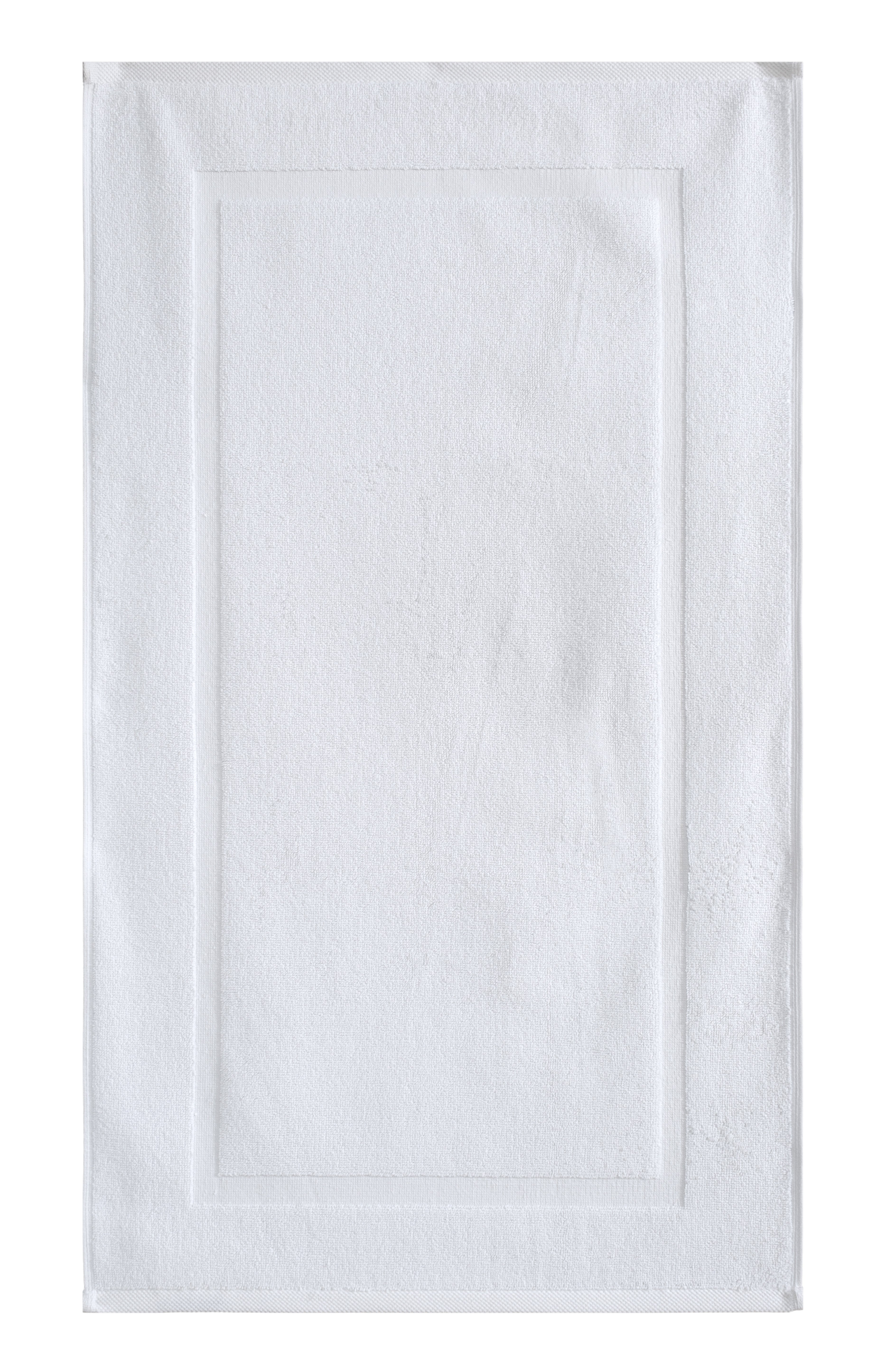 Cambridge Panel Bath Mats Pack of 2, Turkish Cotton Hotel & Spa Bath Rug Set, 900 GSM, 20"x34" - Classic Turkish Towels