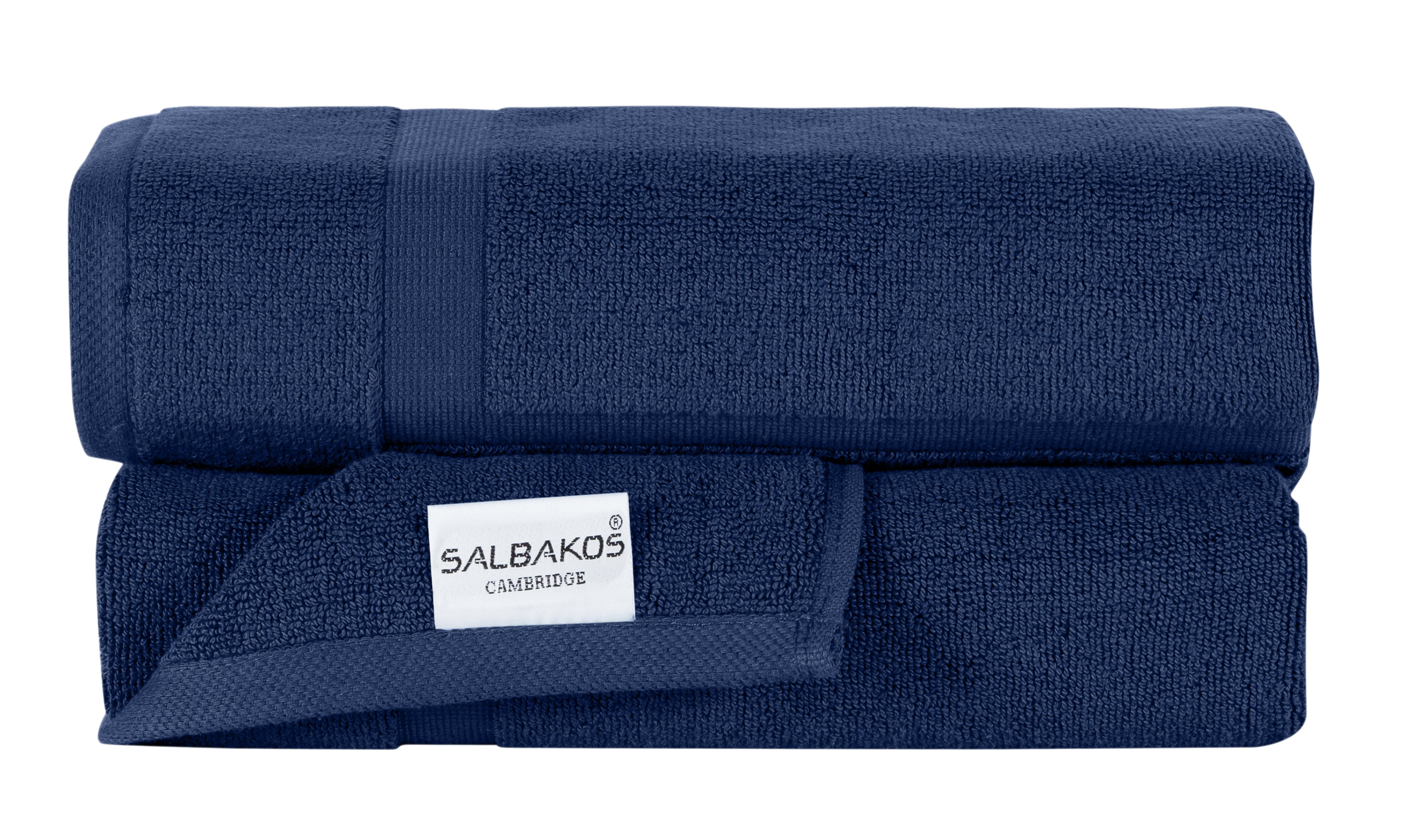 Cambridge Panel Bath Mats Pack of 2, Turkish Cotton Hotel & Spa Bath Rug Set, 900 GSM, 20"x34" - Classic Turkish Towels