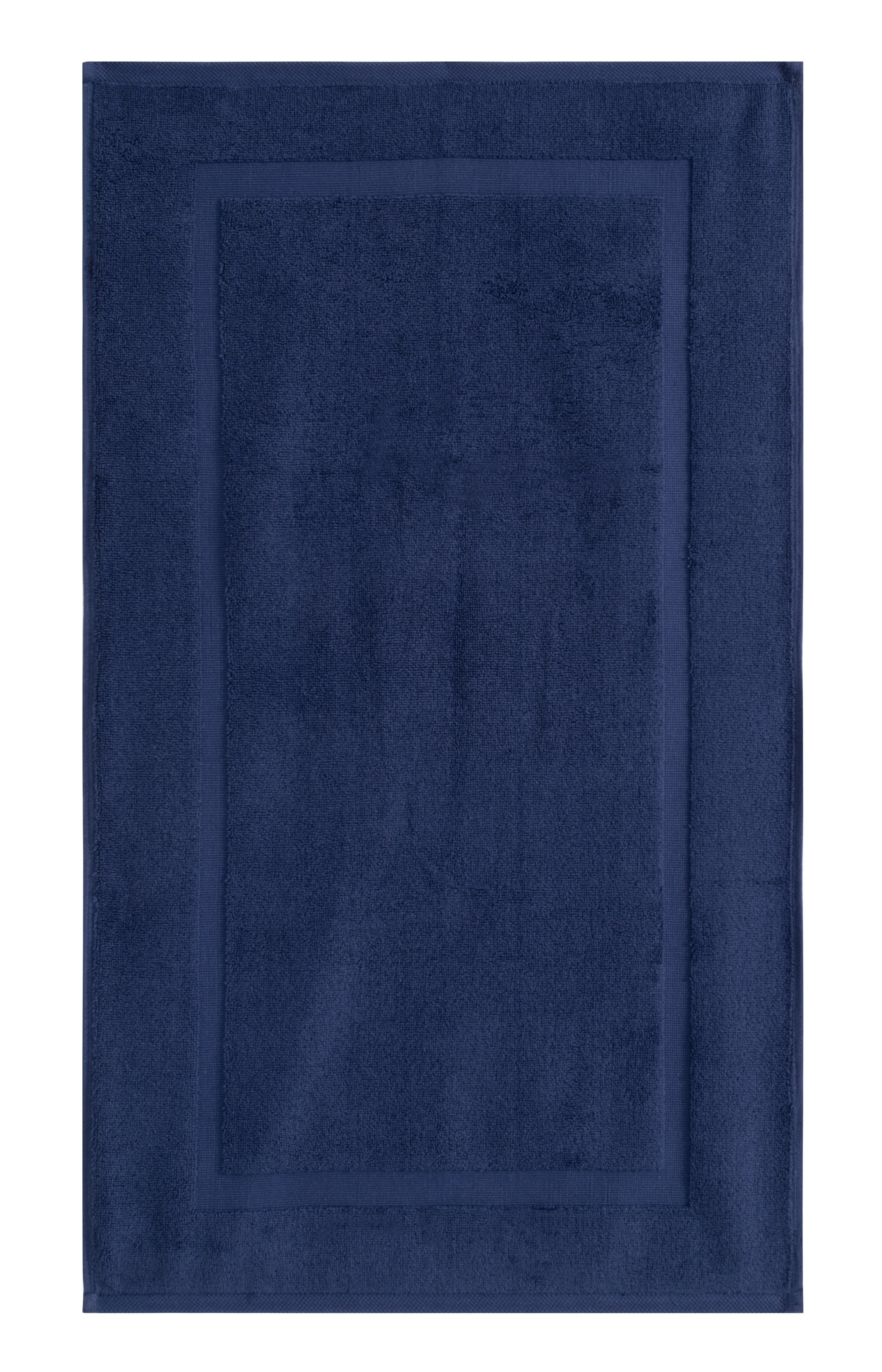 Cambridge Panel Bath Mats Pack of 2, Turkish Cotton Hotel & Spa Bath Rug Set, 900 GSM, 20"x34" - Classic Turkish Towels