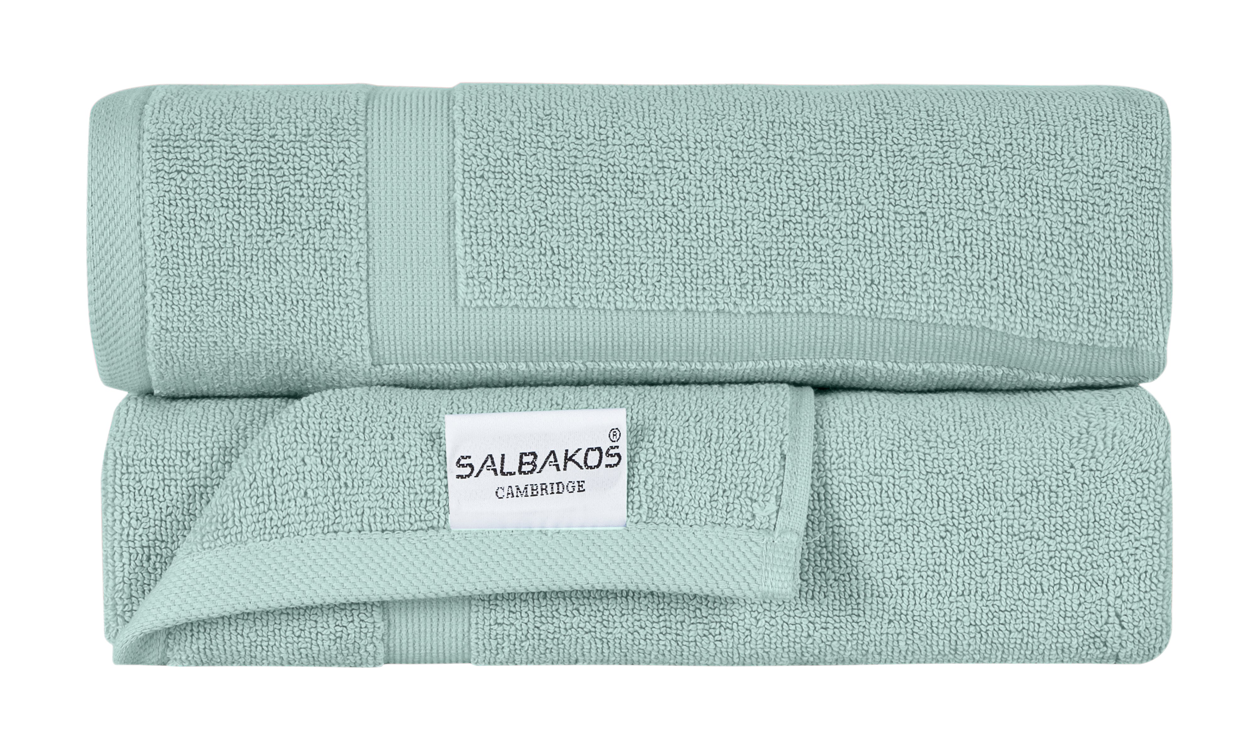 Cambridge Panel Bath Mats Pack of 2, Turkish Cotton Hotel & Spa Bath Rug Set, 900 GSM, 20"x34" - Classic Turkish Towels