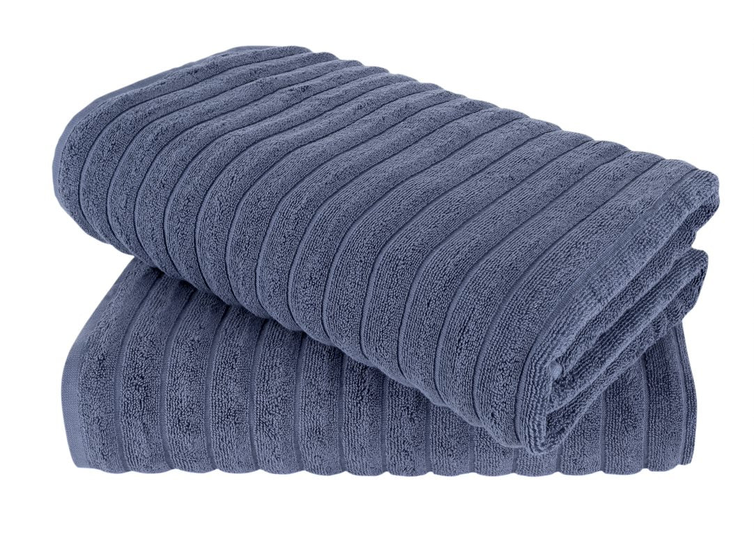 Brampton Luxury Bath Sheet Towel Set - 2 Pieces - 40x65" Made in Turkey