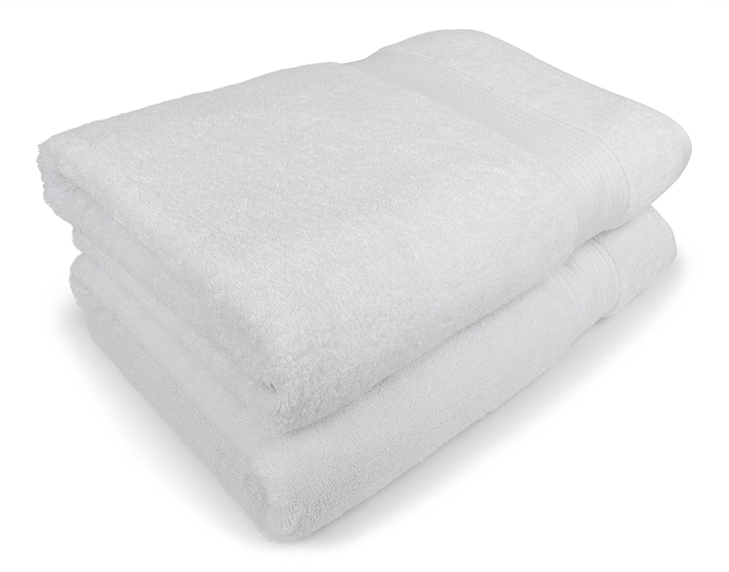 Silk and Turkish Cotton Blended Bath Sheet Towels - 2 Pieces