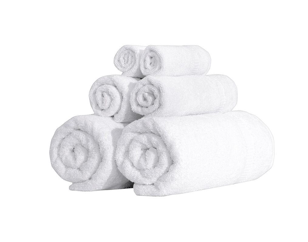 Towels Beyond - Luxury 6-Piece Turkish Cotton Towel - 2 Bath Towels, 2 Hand Towels & 2 Washcloths - Soft, Quick Dry, Highly Absorbent & Durable - Home & Spa