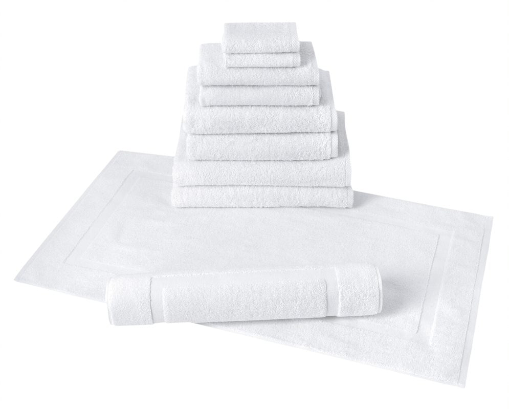 Hospitality Turkish Cotton Bath Towel Set of 10