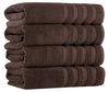 Antalya Turkish Cotton Luxury Bath Towels - 4 Pieces - Classic Turkish Towels