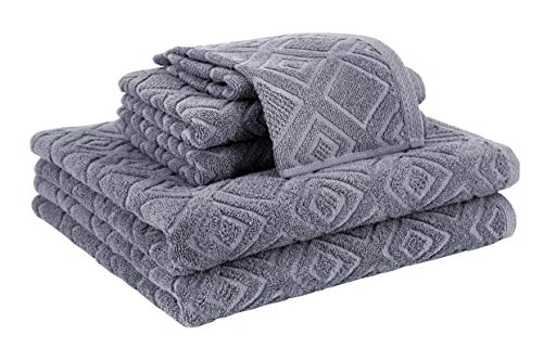 Classic Turkish Towels - Luxury Towel Set for Bathroom, 100% Turkish Cotton, Quick Dry, Soft and Absorbent Bath Towels, Hand Towels, and Washcloths, Larue Collection - Classic Turkish Towels