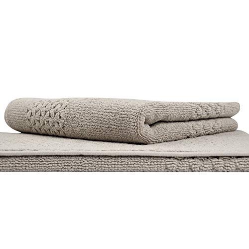 Classic Turkish Towels Luxury 6 Piece Genuine Cotton Bath Towel Set - Jacquard Woven Soft Textured Towels Made with 100% Turkish Cotton - Classic Turkish Towels