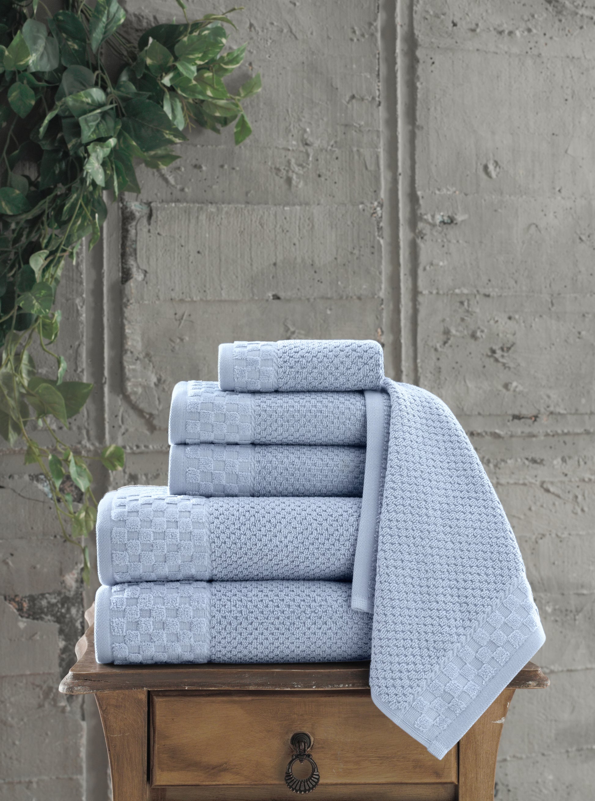 Classic Turkish Towels Genuine Cotton Boston 6 Piece Set, 27X55,16X27,12X12  - Kroger