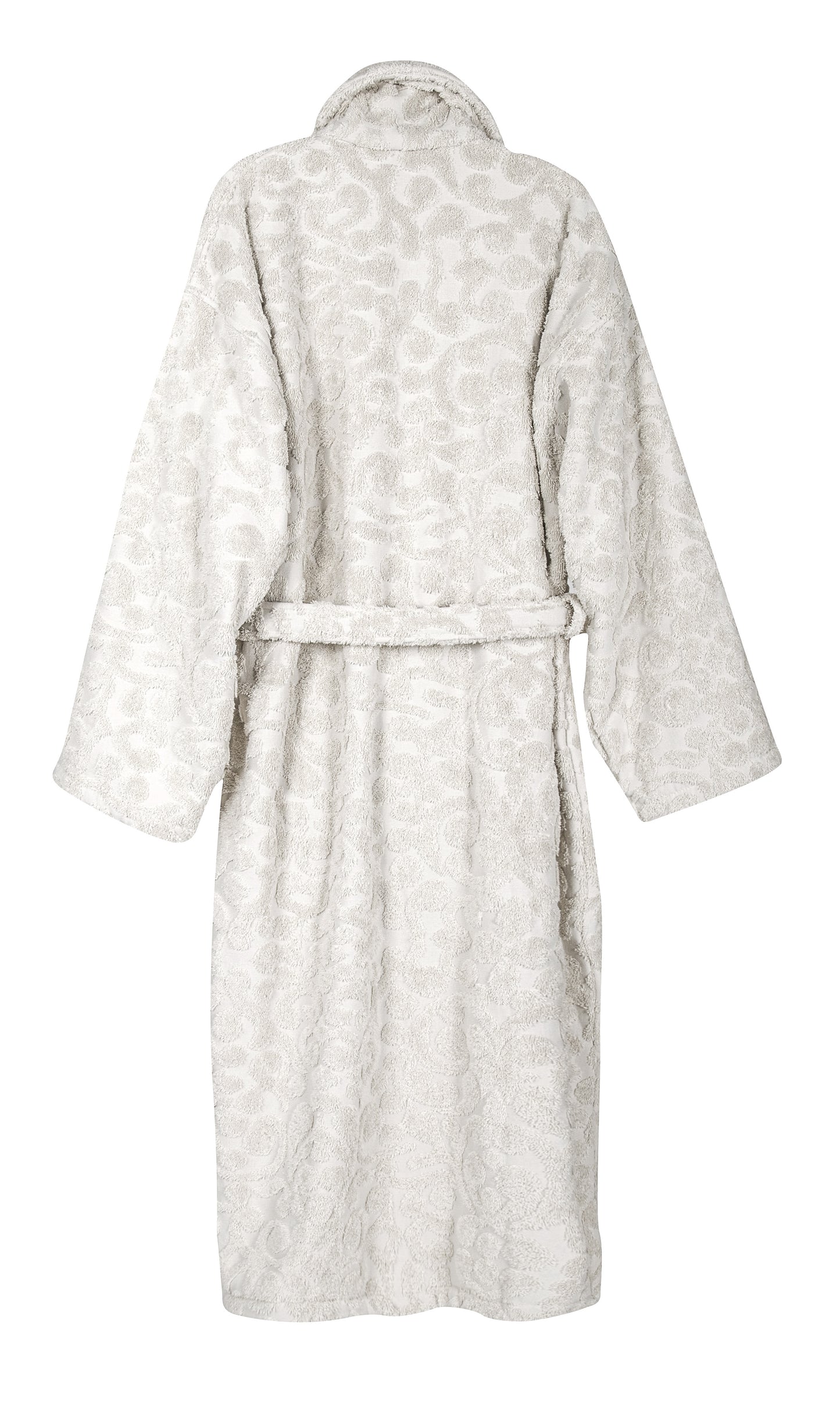 Duchene Jacquard Turkish Cotton Bathrobe - Classic Turkish Towels