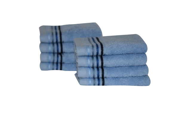 Dimora Turkish Cotton Washcloths - 4 Pieces - Classic Turkish Towels