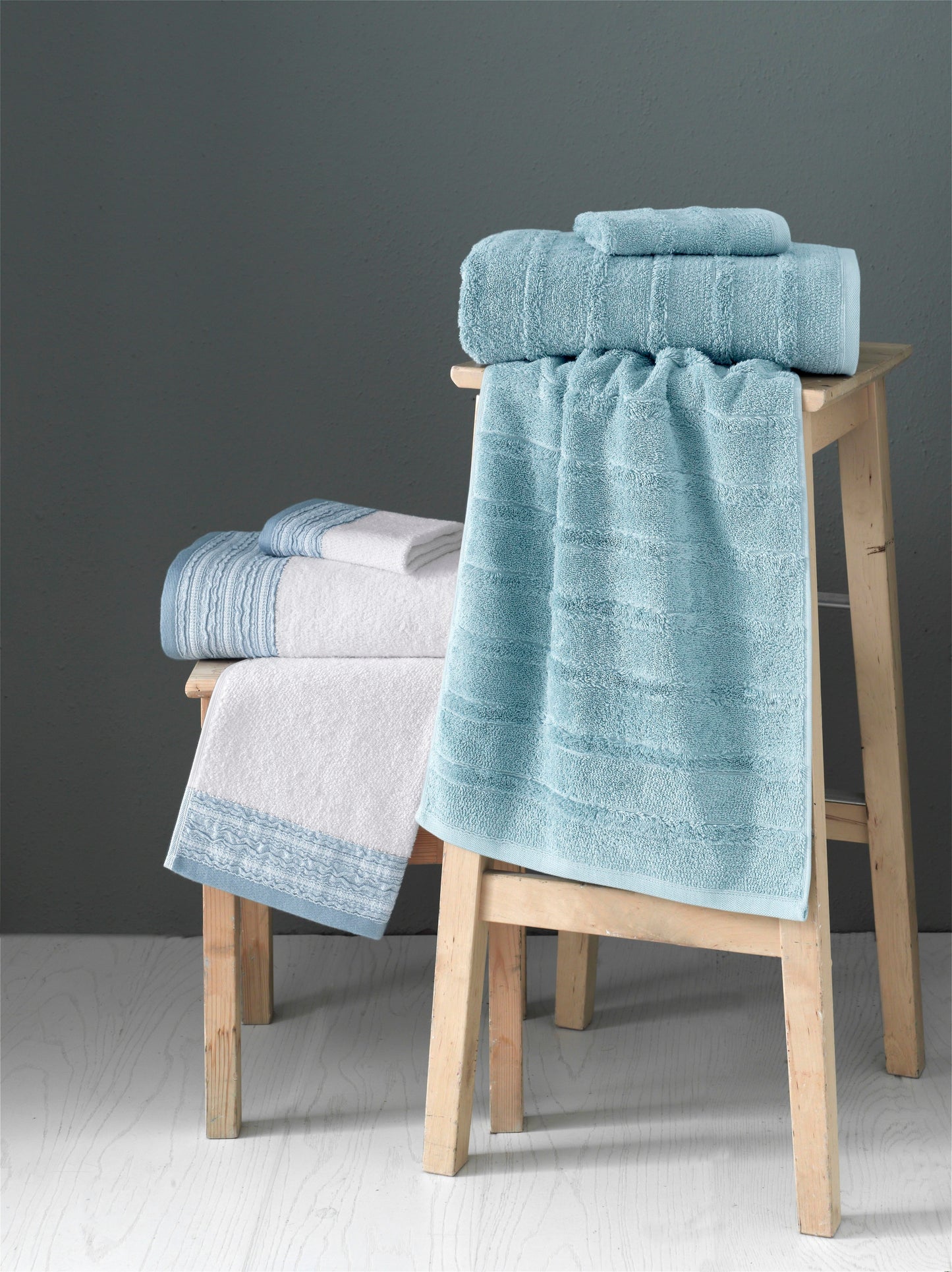 Caren & Garen Turkish Cotton Bundle Towel Set of 6 - Classic Turkish Towels