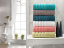 Antalya Turkish Cotton Luxury Bath Towels - 4 Pieces - Classic Turkish Towels
