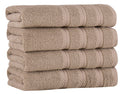 Antalya Turkish Cotton Hand Towels - 4 Pieces - Classic Turkish Towels