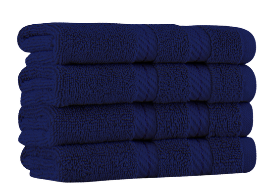 Antalya Turkish Cotton Washcloths - 4 Pieces - Classic Turkish Towels