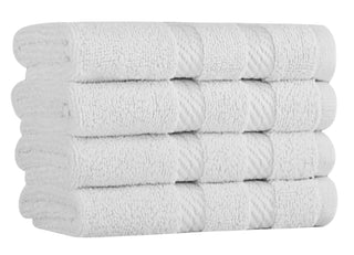 Antalya Turkish Cotton Washcloths - 4 Pieces - Classic Turkish Towels