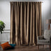 CASANEMA Extra Long Solid Luxury Matte Velvet Soft Curtain Lime Single Panel Hanging Back Tap & Rod Pocket Home Décor 5-25 Feet Custom Made Curtains -Made in Turkey Each(52"x84") - Classic Turkish Towels