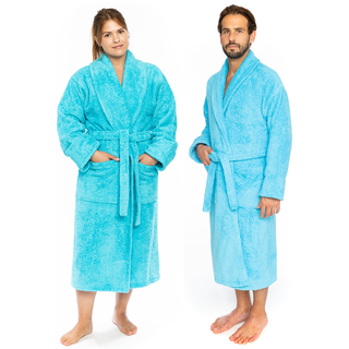 Classic Turkish Cotton Bathrobe in Various Colors - Classic Turkish Towels