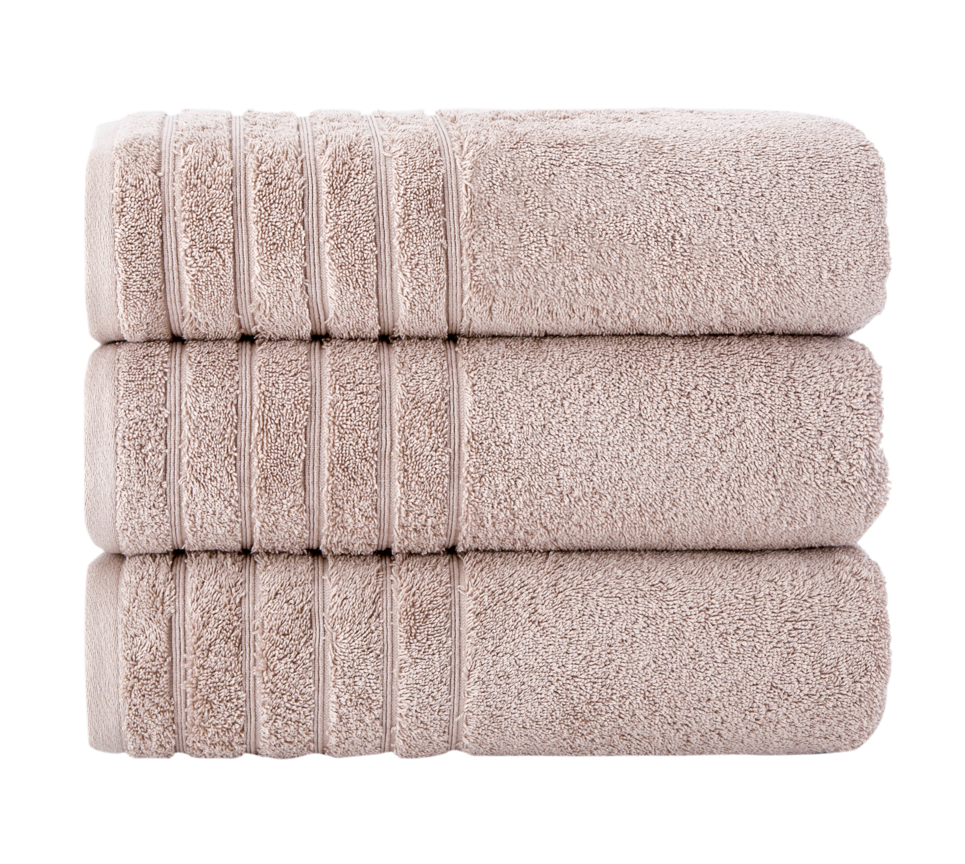 Barnum Turkish Cotton Bath Towels - 3 Pieces - Classic Turkish Towels
