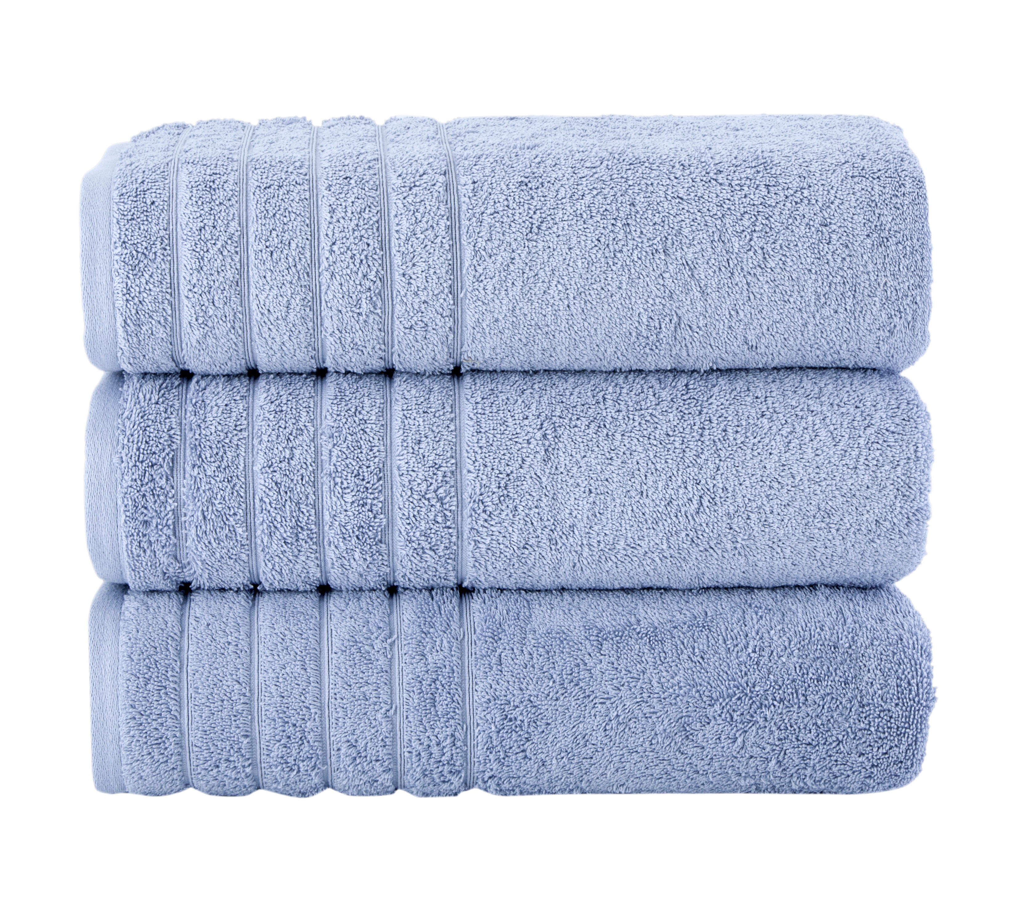Barnum Turkish Cotton Bath Towels - 3 Pieces - Classic Turkish Towels