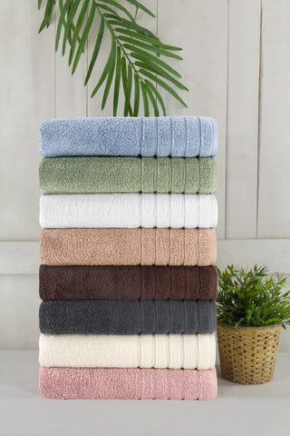 Barnum Turkish Cotton Luxury Large Bath Towels - 3 Pieces - 30x56" - Classic Turkish Towels