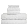 Hardwick Jacquard Turkish Cotton Towel Set of 6 - Classic Turkish Towels