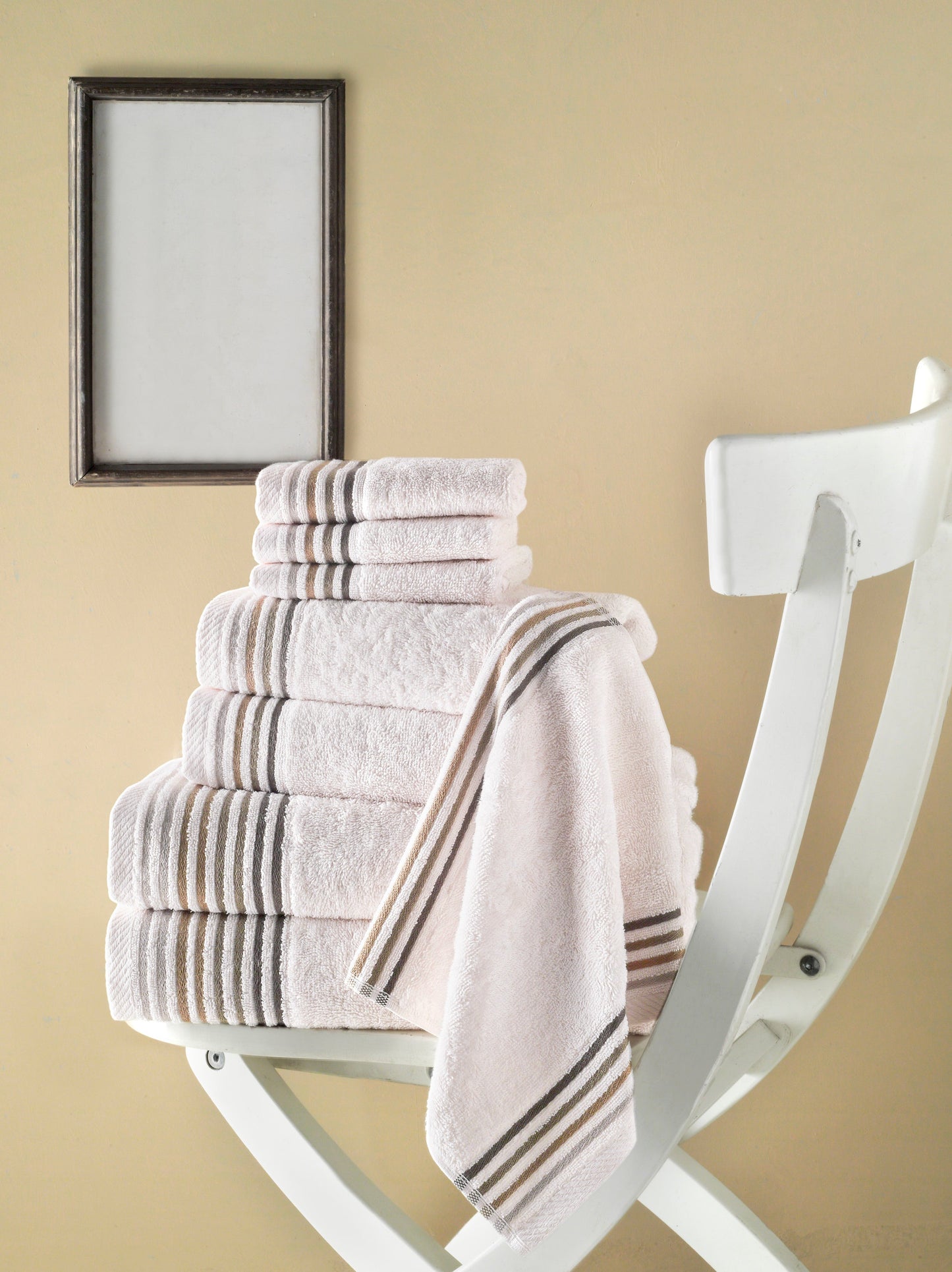 Dimora Turkish Cotton Towel Set of 8 - Classic Turkish Towels