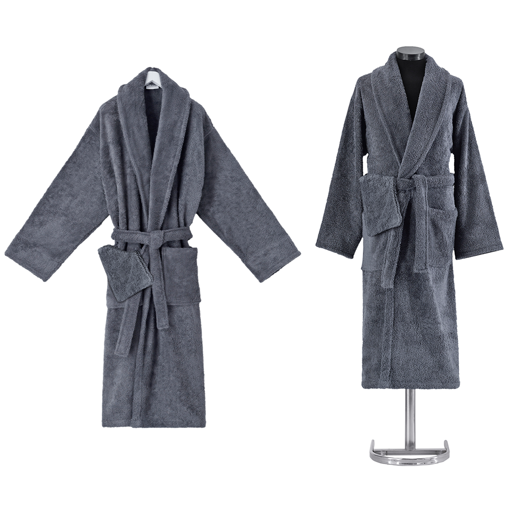 Classic Turkish Cotton Bathrobe in Various Colors - Classic Turkish Towels