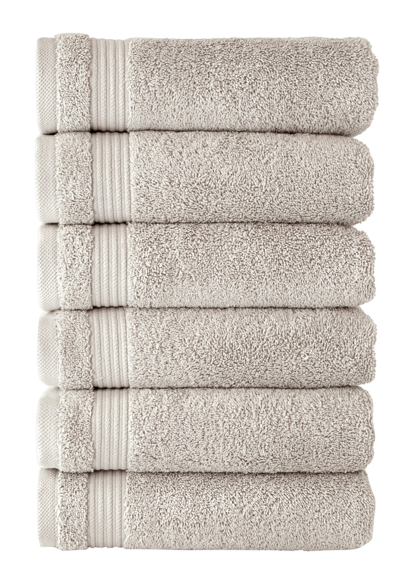 Amadeus Turkish Cotton Hand Towels - 6 Pieces - Classic Turkish Towels