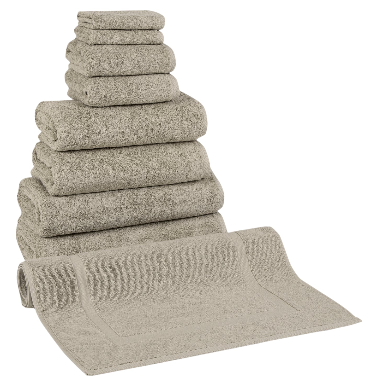 Hospitality Turkish Cotton Towel Set of 9 - Classic Turkish Towels